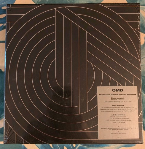 Omd souvenir and 2 dvd - omd,