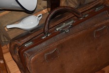 Alte Leder Arzttasche