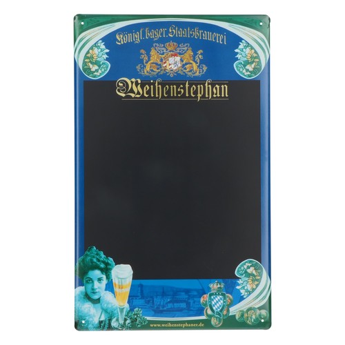 Weihenstephan bier blechschild - weihenstephan,