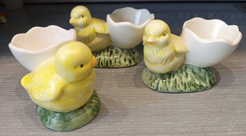 Ostern küken eierbecher 3er - ostern,