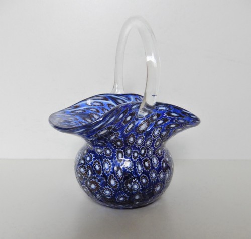 Murano millefiori glasvase - millefiori,