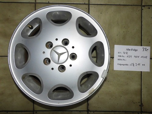 Alufelge 1244011202 5jx15h2 - 1244011202, 6,5jx15h2