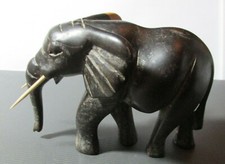 Elefantenfigur Ebenholz geschnitzt Afrika 