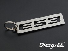 Schlüsselanhänger "E53" für BMW X5 xdrive 4.4i 4.6is 4.8is - Edelstahl gebürstet