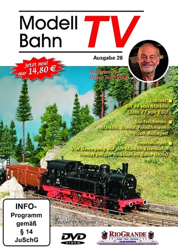 Dvd modellbahn ausgabe 26 - tv,