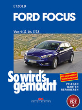 eBook Ford Focus 3 (11-18) Reparaturanleitung So wird`s gemacht