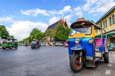 Wandbild: Blue Tuk Tuk