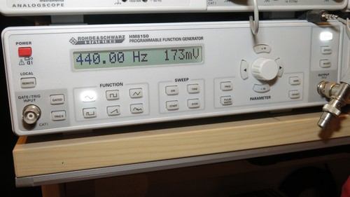 Hameg rohde schwarz - schwarz, hm