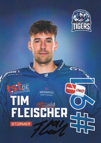 Autogrammkarte tim fleischer - autogrammkarte,
