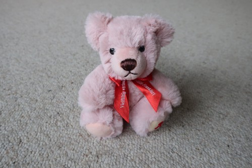 Plüsch teddybär rosa - plüsch, mit