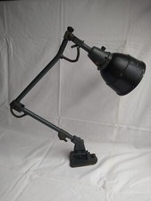 Lampe Gelenklampe Midgard LES 32 DRGM alt Werkstattlampe Rowac Ära