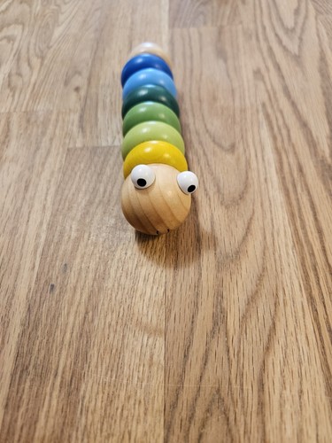 Holzspielzeug wurm - holzspielzeug,
