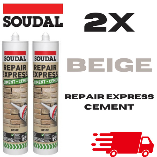 Beige soudal repair - 2x,