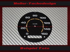 Tachoscheibe für Hummer H1 100 Mph zu 160 Kmh - 1