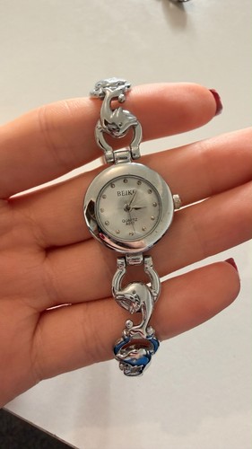 Damen armbanduhr silber - damen, mit