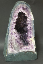 34cm große Amethyst Druse Kathedrale 14,8 KG Stein Geode Mineralien Kristall ???