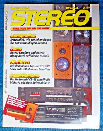 Stereo nakamichi cr - 4/88,,
