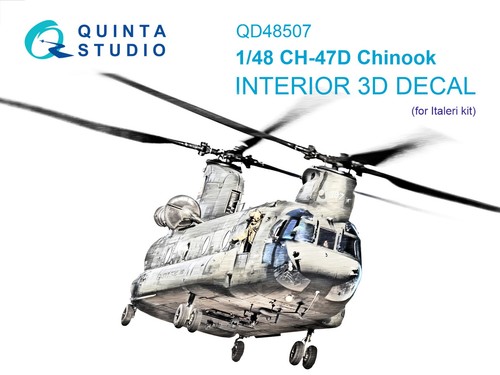 Boeing 47d chinook - 1:48,