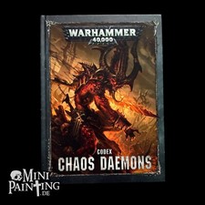 Warhammer 40k Codex CHAOS DAEMONS Armeebuch 8. Edition
