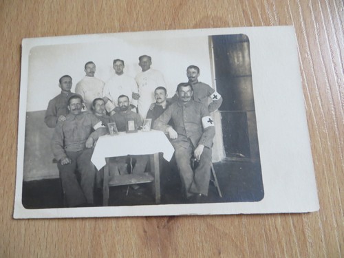 Postkarte lazarett - ak,