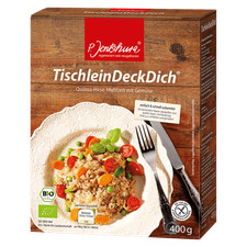 P. Jentschura Bio TischleinDeckDich Quinoa-Hirse-Gemüse 400 g  (29,38 EUR/kg)