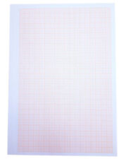 Block Millimeterpapier, Aufmassblock, DIN A4, 80 g/m2, 50 Blatt, orange (23747)