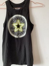Converse Sportweste Jungen Größe 10-12 Jahre schwarz gelb 100 % Baumwolle