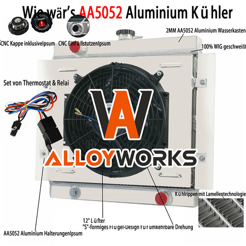 Reihe aluminium kühler - reihe,