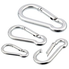 Karabinerhaken Edelstahl V4A