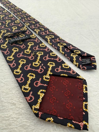 Vintage gucci silk tie - vintage,
