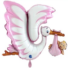XXL Luftballon: Storch