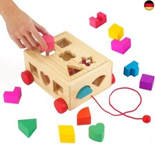 Steckwürfel aus Holz