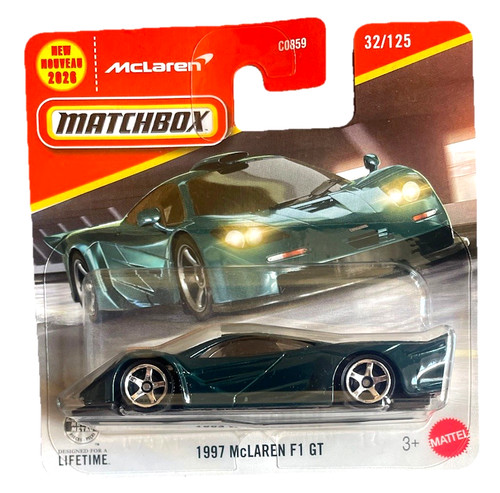 Matchbox 1997 mclaren gt - matchbox,
