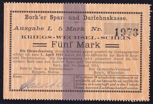Bork mark 1914 - bork:, spar-