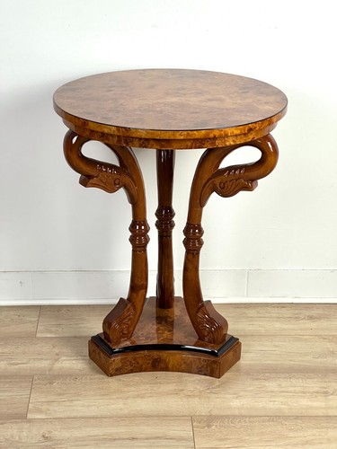 Runder biedermeier tisch - runder, mit