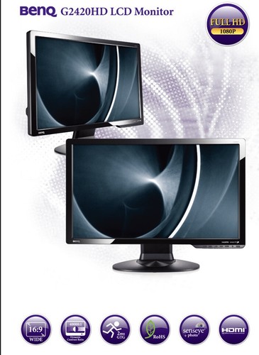Tft benq g2420hd 1920x1080 - benq,