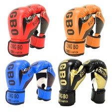 1 Paar Kinder Junior Boxhandschuhe Trainingshandschuhe Jugend Sparring 6 Oz Hand