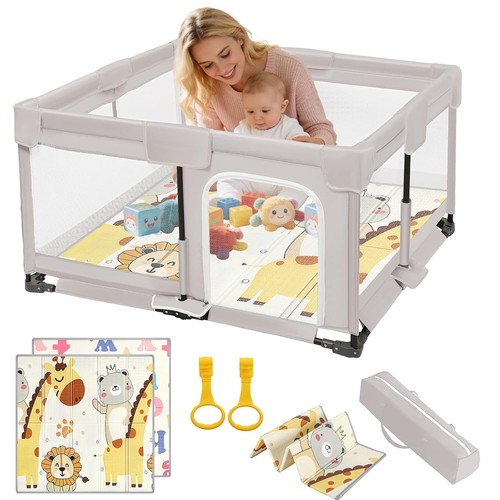 Faltbar laufstall baby mit - faltbar,