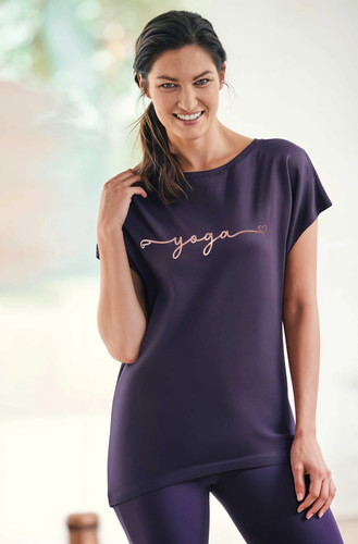 Yoga shirt batwing - yoga-t-shirt,