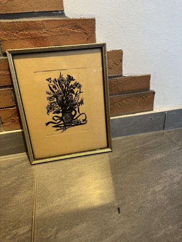 Antiker originalscherenschnitt - antiker,