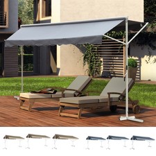 Standmarkise mit Faltarm