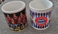 FC BAYERN MÜNCHEN TASSEN Kaffehaferl Rekordmeister Saison 1996-97 & Mannschaft