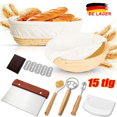 Teilig gärkorb brot - 15-teilig, set