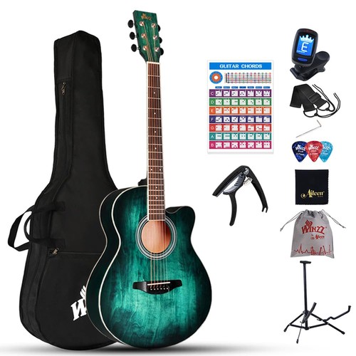 Akustikgitarre blaugrün - akustikgitarre,