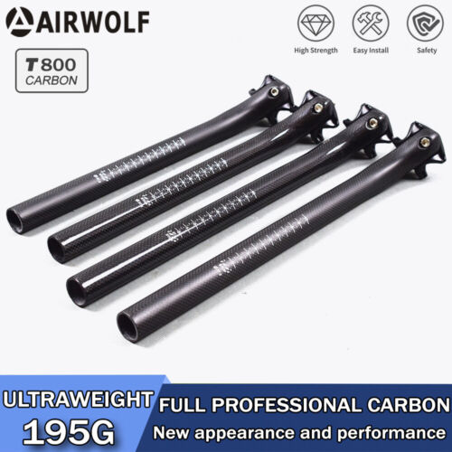 Airwolf carbon fiber seatpost - carbon,