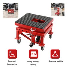 Scherenhebebühne Motorradhebebühne Motorradbühne Hebebühne 158 kg Rollen