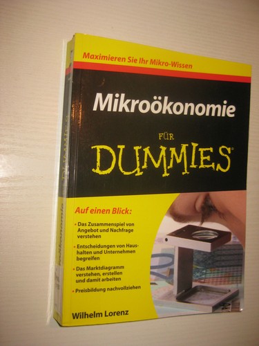 Mikroökonomie für dummies - mikroökonomie,