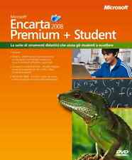 Microsoft Encarta 2008 Premium + Student Lexika Multimedia_Official Product! Neu
