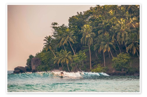 Poster surfen sri - surfen,
