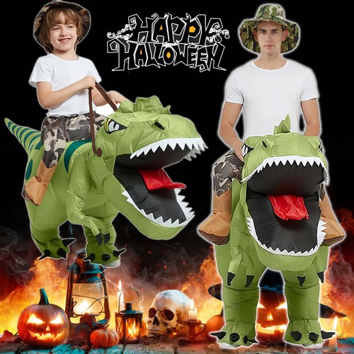 Aufblasbares kostüm rex - aufblasbares, t-rex